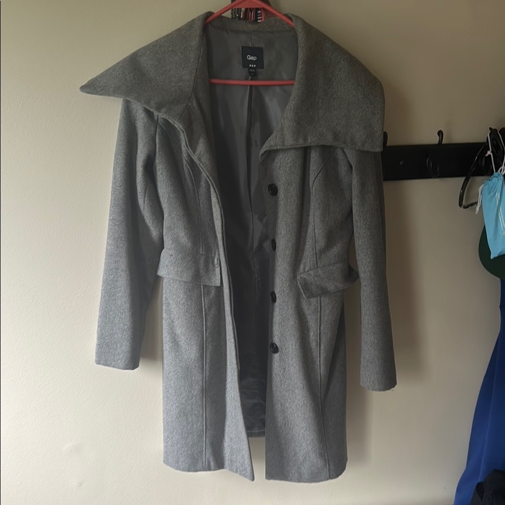 GAP Gray Pea Coat vintage